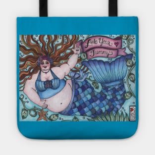 Love Your Tummy Mermaid Tote