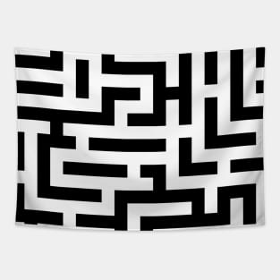 Simple Labyrinth Pattern Tapestry