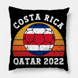 Costa Rica Football Pillow