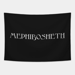 Meshuggah Parody Mephibosheth Metal Logo Tapestry