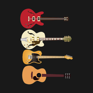 Guitarist Musician Guitar Music Lovers T-Shirt