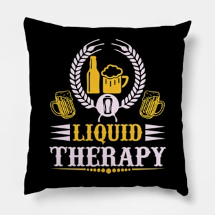 Liquid therapy T Shirt For Women Men Pillow