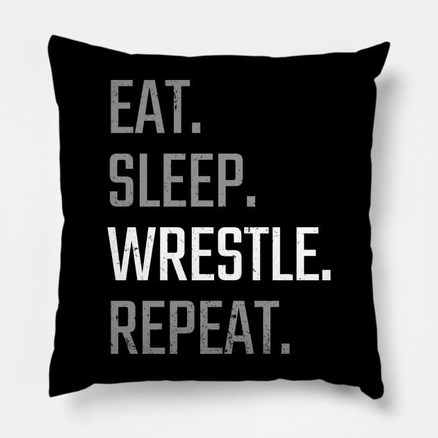 wrestling Pillow by Mandala Project