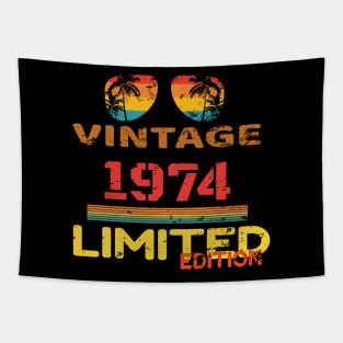 Retro Vintage 1974 limited Edition Tapestry