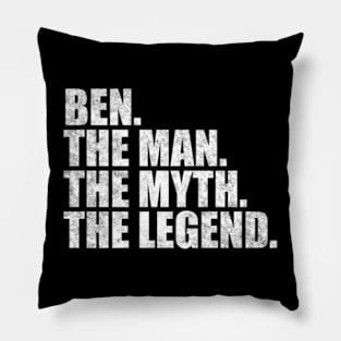 Ben Legend Ben Name Ben given name Pillow