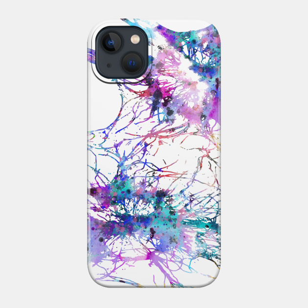 Human brain cells - Human Brain Cells - Phone Case