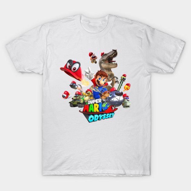 super mario odyssey TShirt Cartoon Network TShirt TeePublic