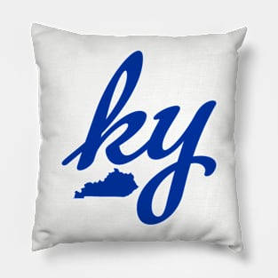 Kentucky ky Ladies Script Pillow