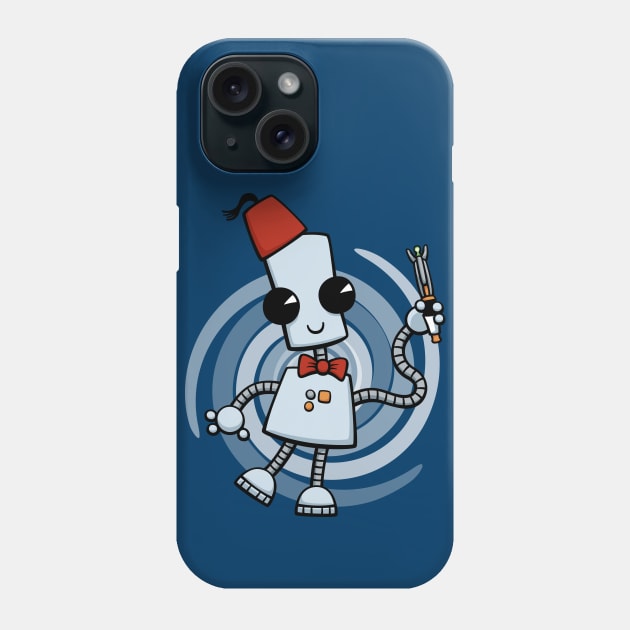 Ned the Time Traveller (11) Phone Case by DoodleDojo