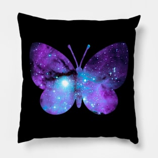 Space Butterfly Pillow