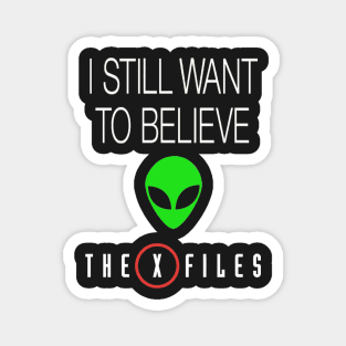 X-File Still Want To Believe Alien Head 2015 Magnet