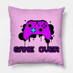 Game Over Pillow