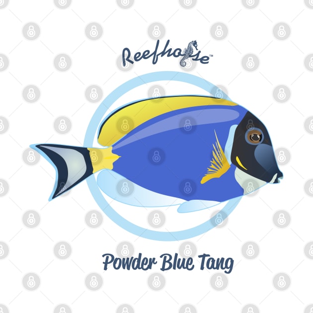 Powder Blue Tang by Reefhorse