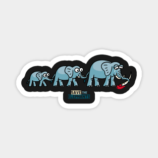 Save the Elephants Magnet