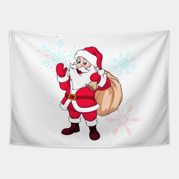 Christmas Winter Wish Tapestry by ShubShank