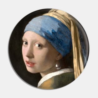 Girl With A Pearl Earring Pin