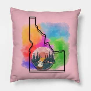 Idaho in color Pillow