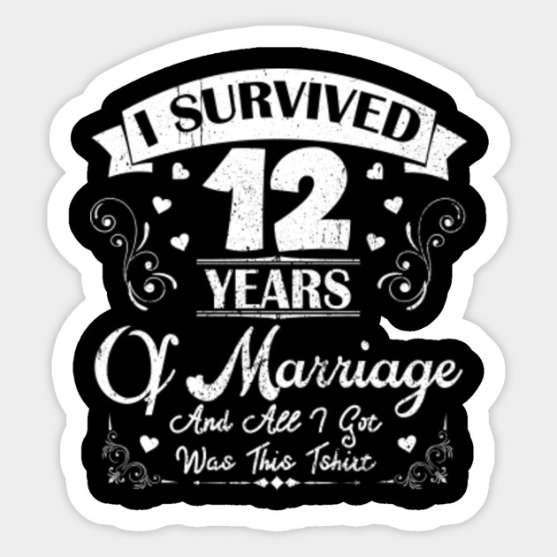 12 Years Wedding Anniversary Images