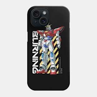 Build Burning Gundam Phone Case