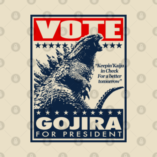 Discover VOTE GOJIRA - 2020 - Robzilla - T-Shirt