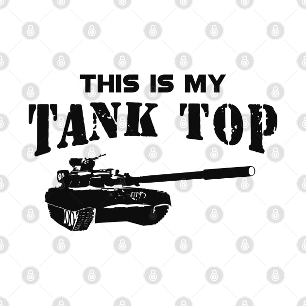 Military tank pilot - This is my tank top by KC Happy Shop