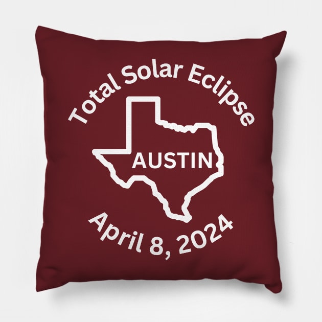 Total Solar Eclipse Pillow by Total Solar Eclipse