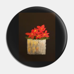 poinsettia Pin