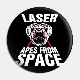 APES FROM SPACE #4 Pin