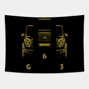 G63 g class simple gold sketch Tapestry