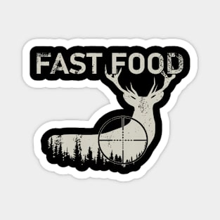 Fast Food Deer Hunter Magnet