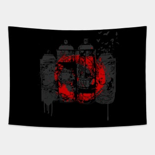 spray cans Tapestry