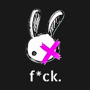 JoinTheEnd Bunny X Kawaii Goth, Cute Horror, Grunge, Unisex Softstyle T-Shirt T-Shirt