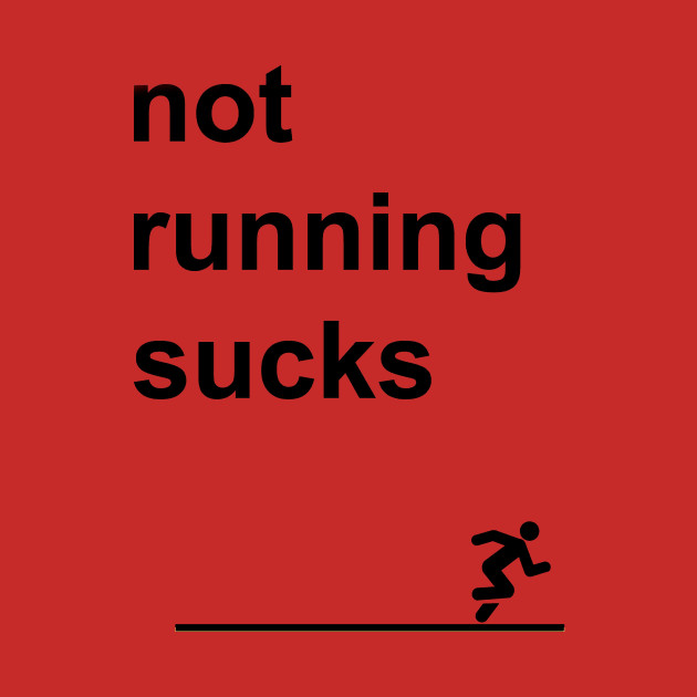 not running sucks nike