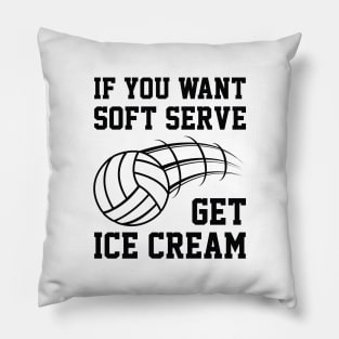 Soft Serve Ice Cream Pillow