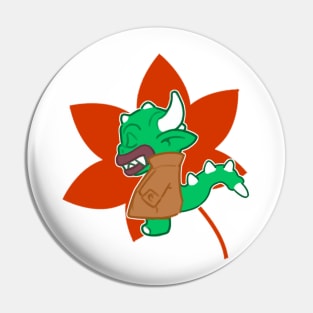 Solitary Hodag Pin