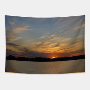 St. Clair River Sunset No.2 Tapestry