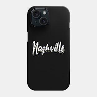 Throwback Nashville Hockey Phone Case