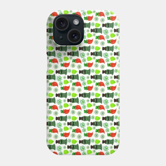 Lucky Ghost Pattern Phone Case by saradaboru