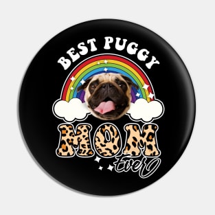 Best Pug Mommy Pin