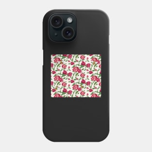 Honey Bees and Pretty Flowers Phone Case