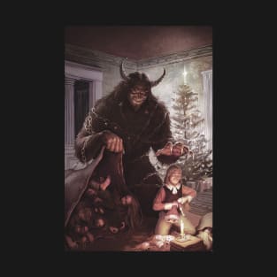 A Krampus In My Stylus by Jeff Lee Johnson T-Shirt