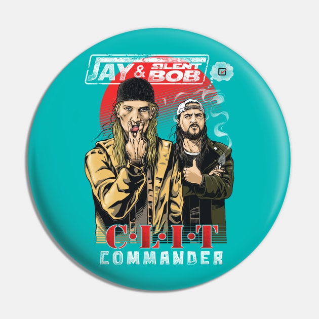 CLIT Commander Pin by RicoMambo