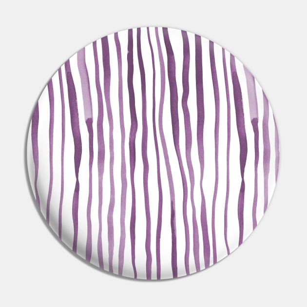 Vertical watercolor lines - ultra violet Pin by wackapacka