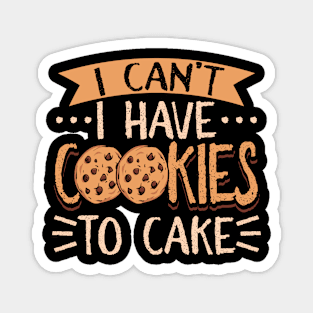 Confectioner, Cookie Baker, Baking, Funny Baking Magnet