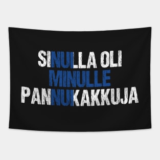 You Had Me At Pancakes Funny Finnish Food Lover Finland Flag Tapestry