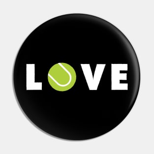 LOVE (TENNIS) Pin