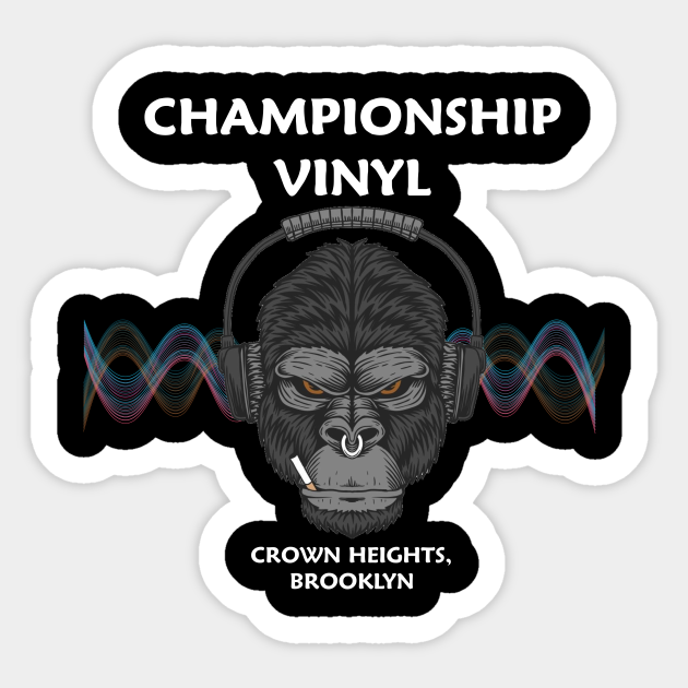 Championship Vinyl Record Store T Shirt High Fidelity High Fidelity Sticker Teepublic
