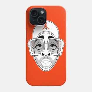 Mars blkwht Phone Case