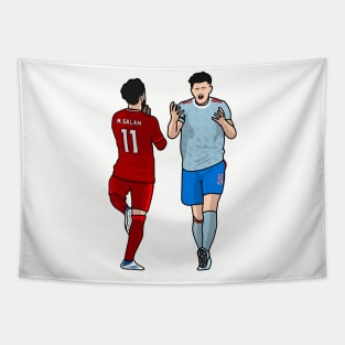 Salah and maguire Tapestry