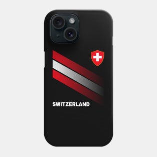 Vintage Switzerland Sunflower Flag Switzerland Soccer Lover Phone Case